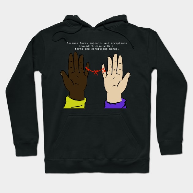 Terms and Conditions Hoodie by Spyderchips